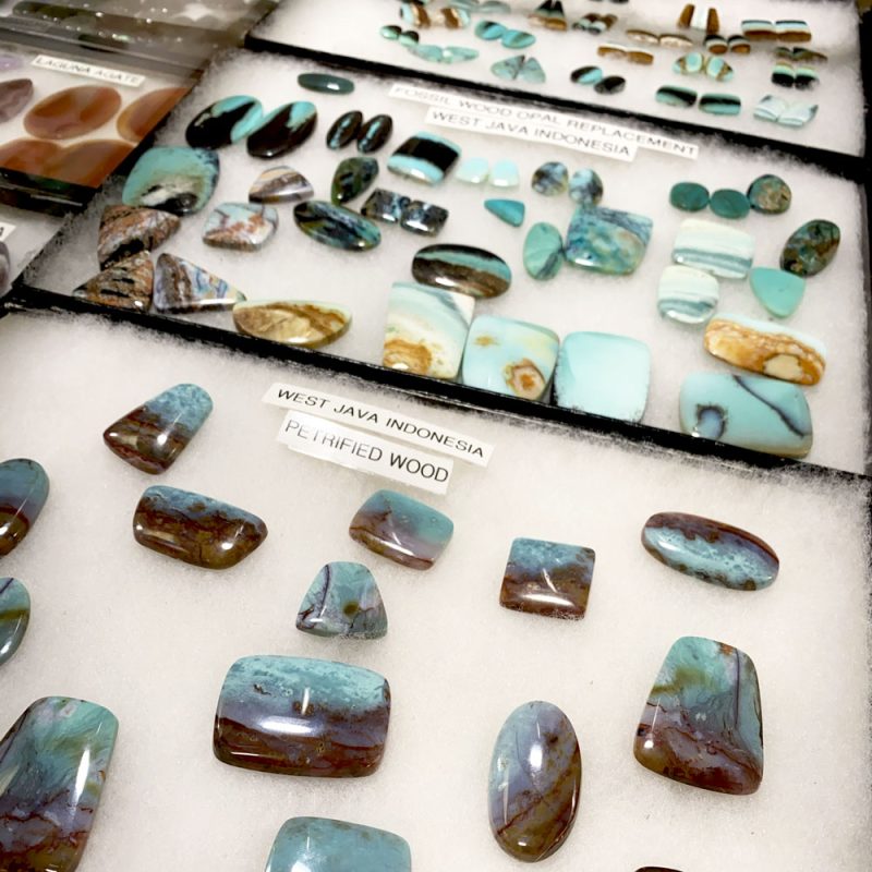 Cabochons carved by Joe Jelks of Horizon Minerals